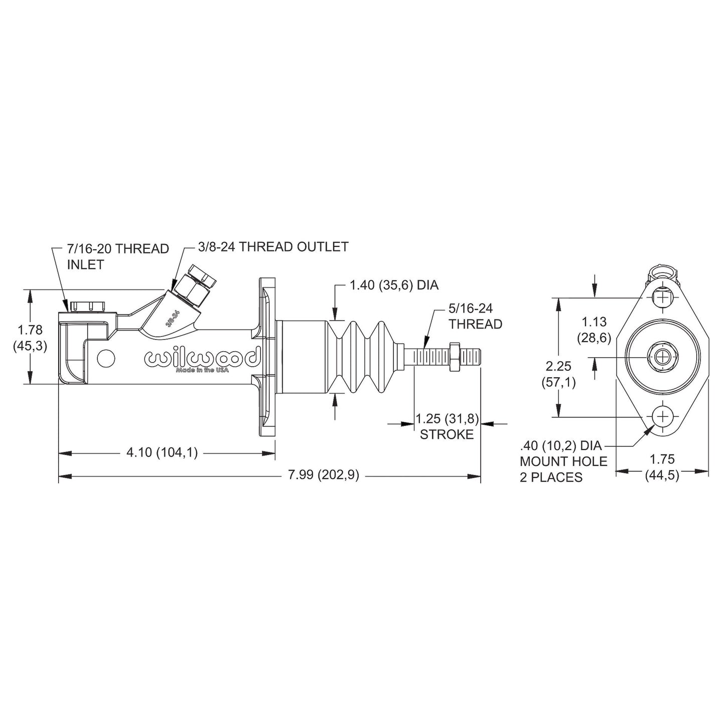 Bomba de Frenado Wilwood